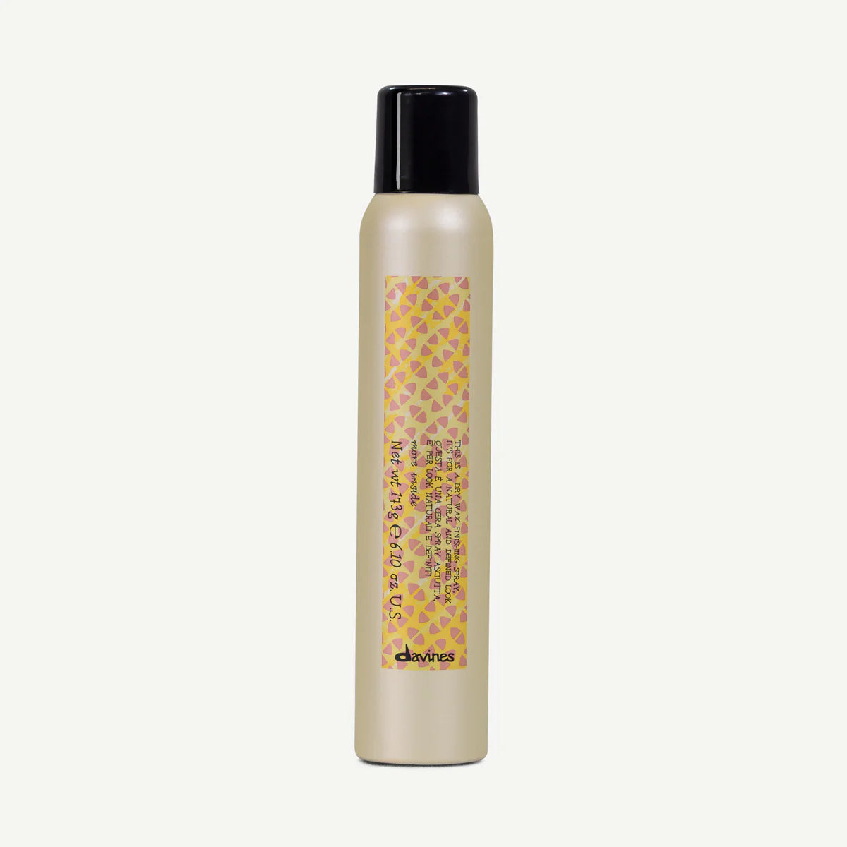 THIS IS A DRY WAX FINISHING SPRAY