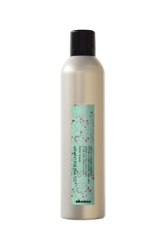 THIS IS A STRONG HAIRSPRAY